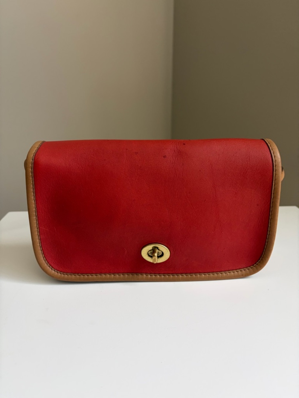 Coach Vintage Spectator Dinky Bag | Rust Orange